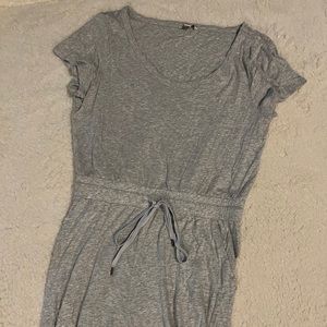Gray American Eagle Athleisure Jumpsuit